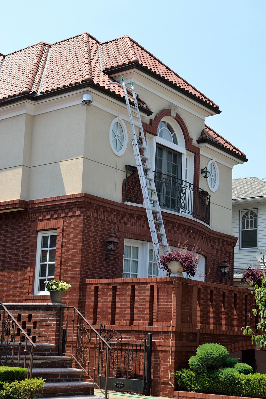 home, ladder, roofing, house, improvement, renovation, construction, repair, makeover, design, home insurance, house inspection, inspection, home remodeling, reconstruction, home repair, project, climb, front lawn, hedges, trimmed, brick house, brick home, windows, doors, roof, silver ladder, metal, aluminum, bricks, layered, brick layers, strong, firm, fixing, left, carpenter, decorating, job, real-estate, queens new york, new york city, nyc, nys, handyman, worker, installing, installation, repairman, carpentry, equipment, tool, contractor, central, familiar, family, household, local, national, native, at ease, at rest, down home, homely, homey, in one's element, in the bosom, inland, internal, house inspection, inspection, inspection, inspection, inspection, inspection, home remodeling, home repair, home repair, carpenter