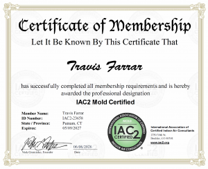 IAC2 Mold Inspector Certification
